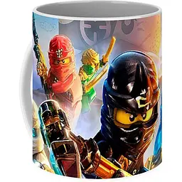 Кухоль GeekLand Ніндзяго Ninjago Poster 4 NI.01.10 330 мл білий - мініатюра 3