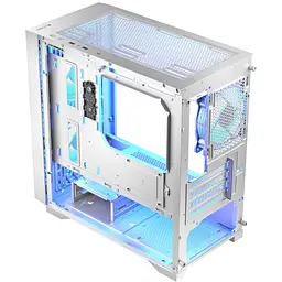 Корпус LogicConcept DART PRO ARGB MINI БІЛИЙ MESH fans 3x120mm без Блок живлення mATX - мініатюра 3