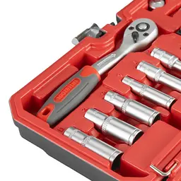 Набір інструментів 1/4" 36 од. Intertool ET-9036 у кейсі - мініатюра 5