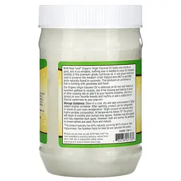 Замінник харчування Now Organic Virgin Coconut Cooking Oil 591 мл - мініатюра 3