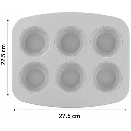 Набір форм для випікання Tefal Ceramik 5 предметів (J175S504) - мініатюра 6