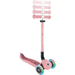 Самокат Globber Go Up Active 1+ до 20/50 кг пастельно-темно-рожевий (744-210) - мініатюра 11