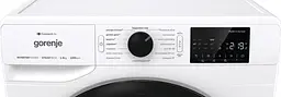 Пральна машина Gorenje фронтальна 8 кг 1200 A+++ 55 см дисплей інвертор пара Wi-Fi білий - мініатюра 4