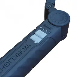 Акумуляторна складана лампа ліхтар з магнітом та гачком поворот на 180° WORKLIGHT G-52 LED COB - мініатюра 6