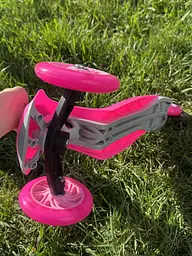 Самокат Barbie триколісний з рюкзаком (LS2211) - мініатюра 2