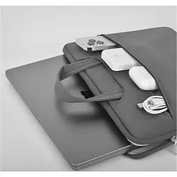 Сумка для ноутбука WiWU Vivi Laptop Handbag 15.6`/16` Gray (6936686411134) [160817] - мініатюра 6