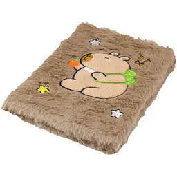 Блокнот А5 ZiBi Capybara 13 Kids Line плюшевий клітинка 80 аркушів (ZB.700034) - мініатюра 3