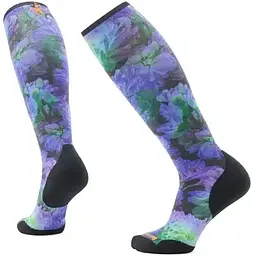 Шкарпетки Smartwool Women's Ski Targeted Cushion Electric Lotus Print OTC M Multi Color Smart Wool (1033-SW SW002512.001-M)
