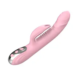 Вібратор-кролик B - Series Lyla Vibrator Michelle 23 см (рожевий) - мініатюра 3