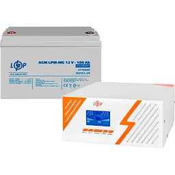 Джерело безперебійного живлення [ДБЖ] LogicPower UPS B1500 + АКБ MG 1200Wh [29699] [108664]