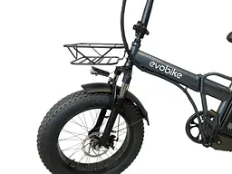 Електровелосипед EvoBike Storm V8S (1000W, 48V, 18Ah) Фетбайк Чорний - мініатюра 3