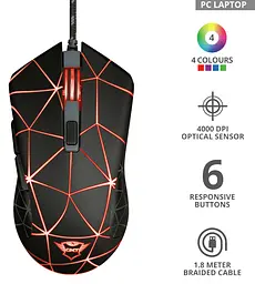 Миша Trust GXT 133 Locx Gaming Mouse (22988) - мініатюра 7