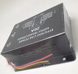 Перетворювач напруги 24 V на 12 V, автоінвертор-конвертор DC/DC 24 V-12 V 20 A UKC - мініатюра 3