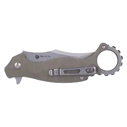Ніж складаний кишеньковий Ruike P881-W, (7.6 см) 14C28N / G10 бежевий - мініатюра 2