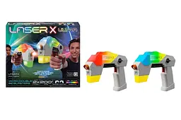 Ігровий набір для лазерних боїв два бластери Laser X Ultra Micro Double B2 Blasters 87551