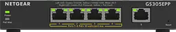 Комутатор GS305EPP 5xGE (4xPoE), 120Вт, WebSmart NETGEAR teh0018196 - мініатюра 6