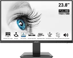 Монітор 23.8" MSI PRO MP243X FHD IPS 100Hz (PRO MP243X) - мініатюра 6