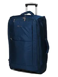Валіза Середня+ (M+) тканинна на 2 колесах Airtex 525 Queluz 68x40x22см 60л Синій