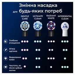Насадка для зубної щітки Oral-B iO RB SBF-4 (4) (8700216199346) - мініатюра 10
