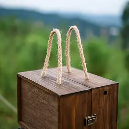 Кемпінгова етажерка з полицями Naturehike CNH22JU018 натуральне дерево - мініатюра 8