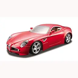 Автомодель Bburago Alfa 8C Competizione (2007) червона (18-43004) - мініатюра 2
