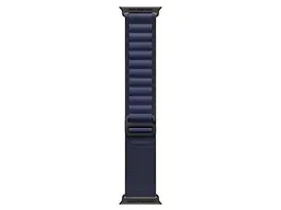 Ремінець Apple Alpine Loop Navy - Black Titanium Finish для Watch 44/45/46/49mm - Medium (MYPX3)