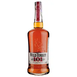 Набір: віскі Wild Turkey 101 Bourbon Whiskey 50.5% 1.4 л (0.7 х 2 шт.) - мініатюра 2