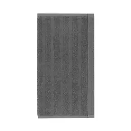 Рушник махровий Ardesto Lines, 30х50см, 100% бавовна, темно-сірий (ART2630LR) - мініатюра 2