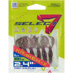 Силікон Select Kraken-X SE 2.4" 201 (6 шт/уп) - мініатюра 2