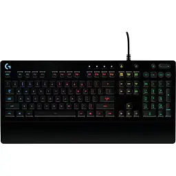 Клавіатура Logitech G213 Prodigy RGB Gaming Keyboard USB black UKR (920-010740)