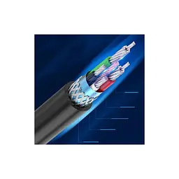 Кабель для принтера USB-C 2.0 to BM 1.5m 2A black Vention (CQUBG) - мініатюра 4