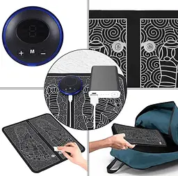 Масажний електричний килимок для ступень і ніг EMS Foot Mat - мініатюра 6
