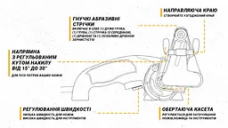 Точилка електрична Work Sharp Ken Onion Edition (WSKTS-KO-I) KTS - мініатюра 7