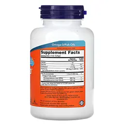 Концентрат Риб'ячого Жиру Ультра Омега 3 з Вітаміном Д-3 Ultra Omega 3-D - 90 фіш софтгель Now Foods - мініатюра 2
