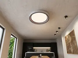 Светильник смарт диммируемый настенно-потолочный 72W светодиодный LED, умный с пультом W-628 RM WW+NW+CW
- миниатюра 2