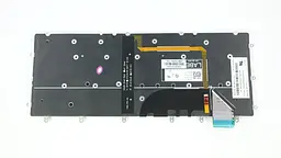 Клавіатура для ноутбука DELL (Inspiron: 7347, 7348) rus, black, без фрейма, підсвічування клавіш