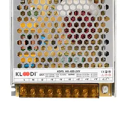 Блок живлення 400W, 24V. IP20 KLOODI KDPS-HX 400 24V - мініатюра 2