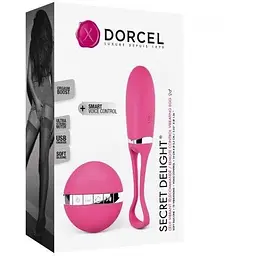 Віброяйце Dorcel Secret Delight Magenta з пультом ДК з турборежимом та голосовим керуванням - мініатюра 7