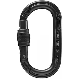 Карабін Edelrid Oval Power 2500 Screw Black (1017-852040000170)