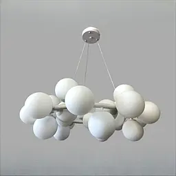Люстра молекула в стилі лофт Linisoln 123-16 WH