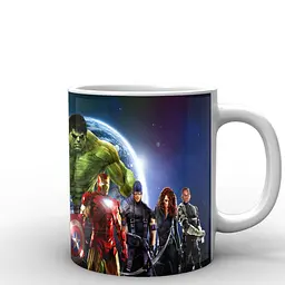 Кухоль GeekLand Месники Avengers фан арт AG.02.004 330 мл білий - мініатюра 3