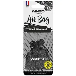 Ароматизатор для автомобіля Winso Air Bag Black Diamond 20г (530470)