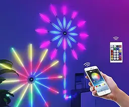 Ефектний світильник Феєрверк 28Key Kit BT ∙ Світломузика з пультом та Bluetooth