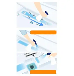 Японський спрей-міст Lion Look Plus Silver Ions для ванної з іонами срібла (гарбузовий цитрус) 500 мл - мініатюра 5