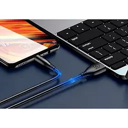 Кабель Usams U18 Round USB-A to Micro-USB 2A Black [66985] - мініатюра 6