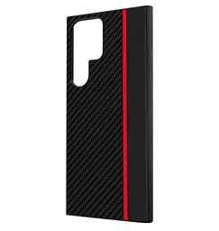 Чохол накладка Primolux CFC для Samsung Galaxy S22 Ultra (SMS908) Black&Red - мініатюра 4