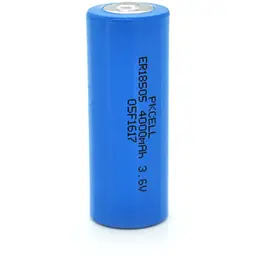 Батарейка літієва PKCELL ER18505, 3.6V 4000mah, 4 штуки shrink ціна за shrink