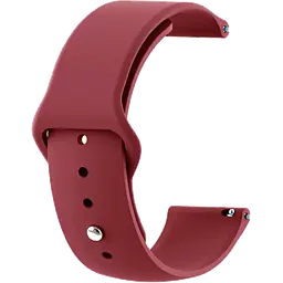 Універсальний ремінець Silicone Band для Xiaomi Amazfit Bip 20mm Marsala [71481] - мініатюра 1