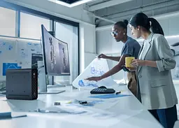 Робоча станція HP (Hewlett-Packard) Z2 Mini G1i, Intel U7-265, 16GB, F512GB, NVD A400-4, WiFi, Win11P - мініатюра 2