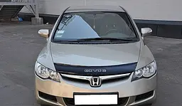 Дефлектор капоту мухобійка Honda Civic 2006-2012